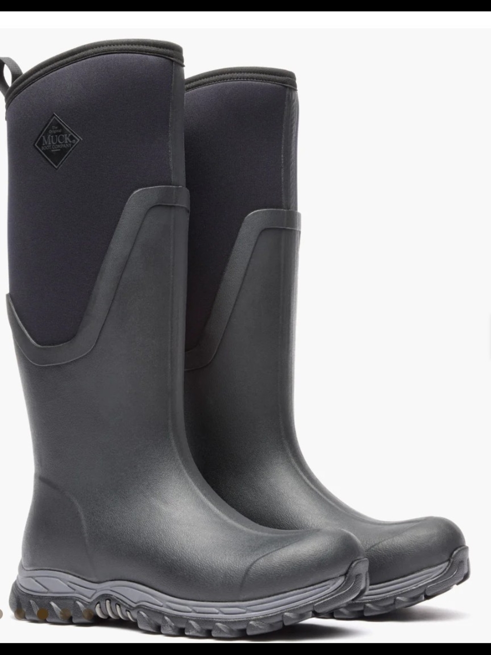 Muck Boot Women's Black Tall Waterproof Winter & Rain Boots